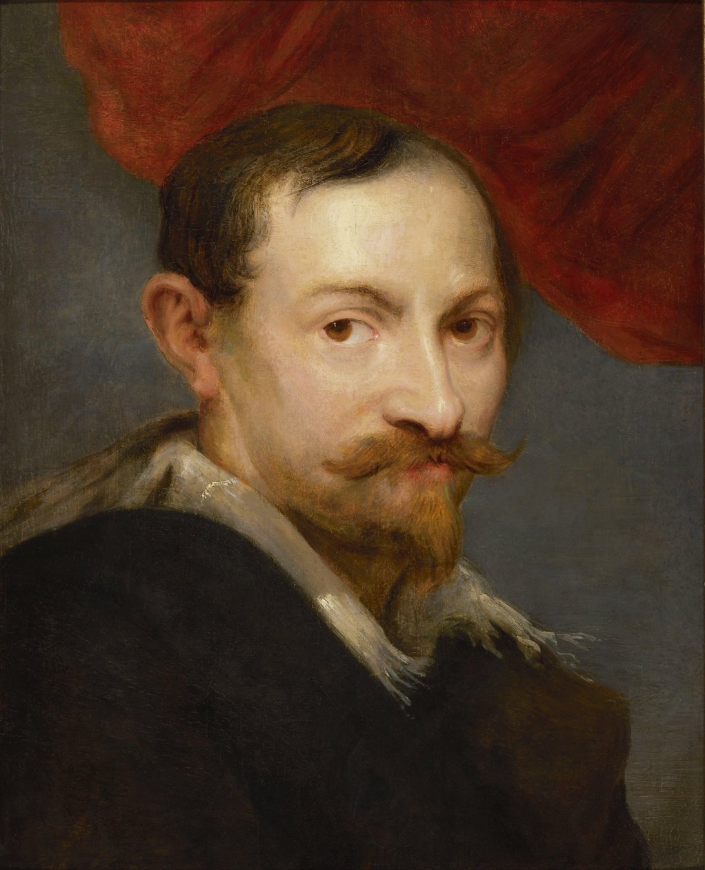 Portret van Jan Wildens 1586-1653, ca. 1630 door Unbekannt