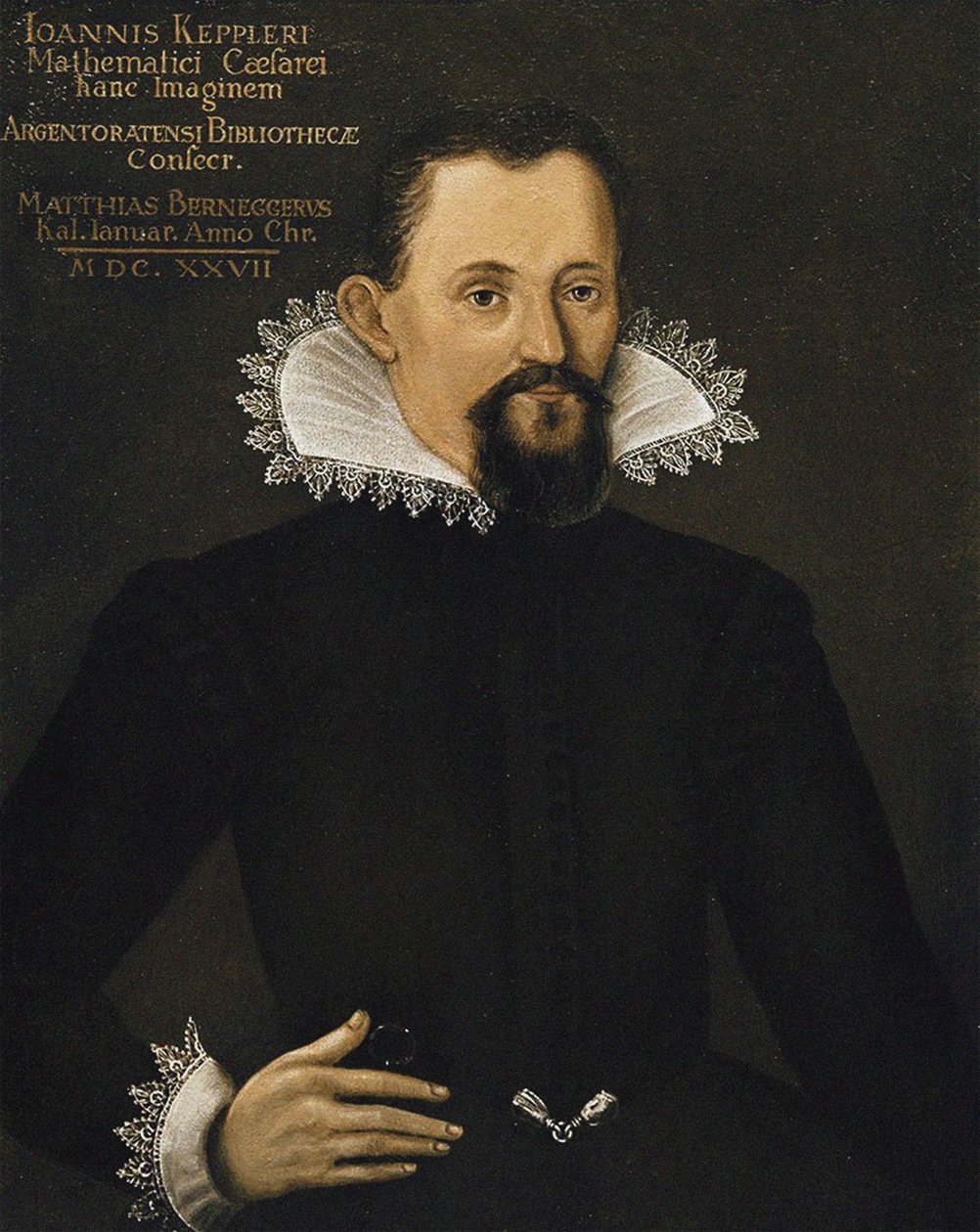 Portret van Johannes Kepler door Unbekannt