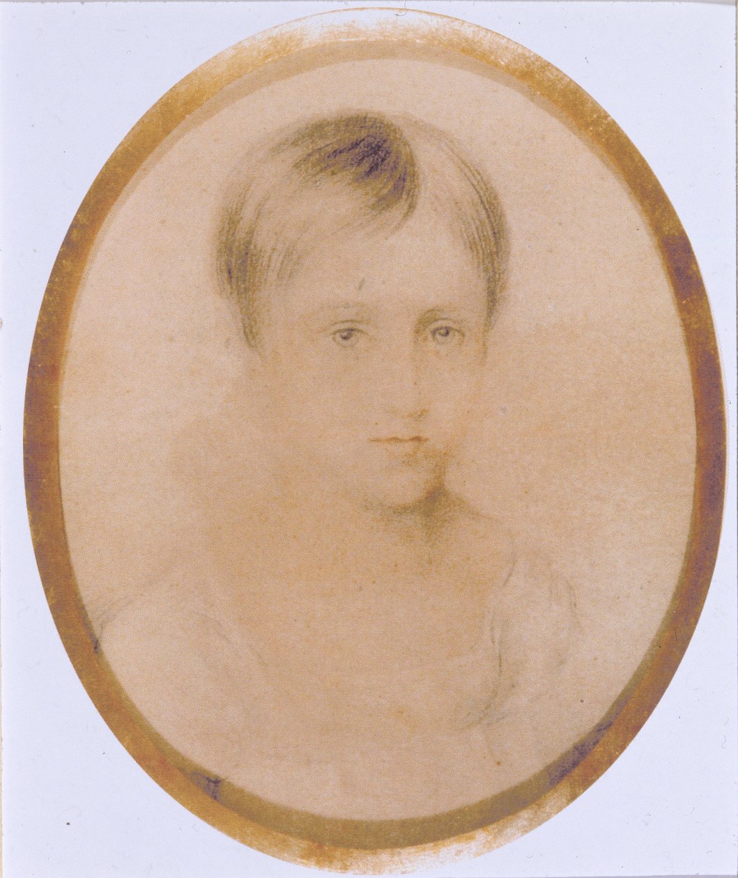 Portret van Natalia Goncharova, 1820s door Unbekannt