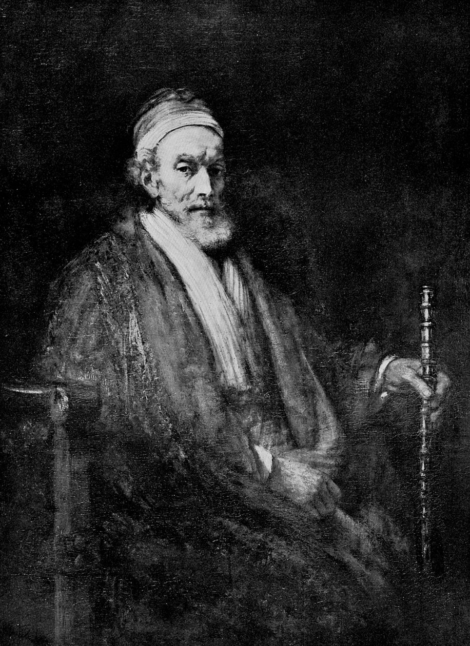 Portret van een man, 17e eeuw 1899 door Unbekannt