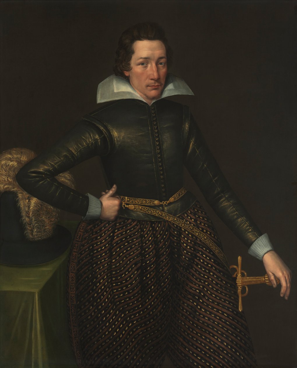 Portret van een man, ca. 1610 door Unbekannt