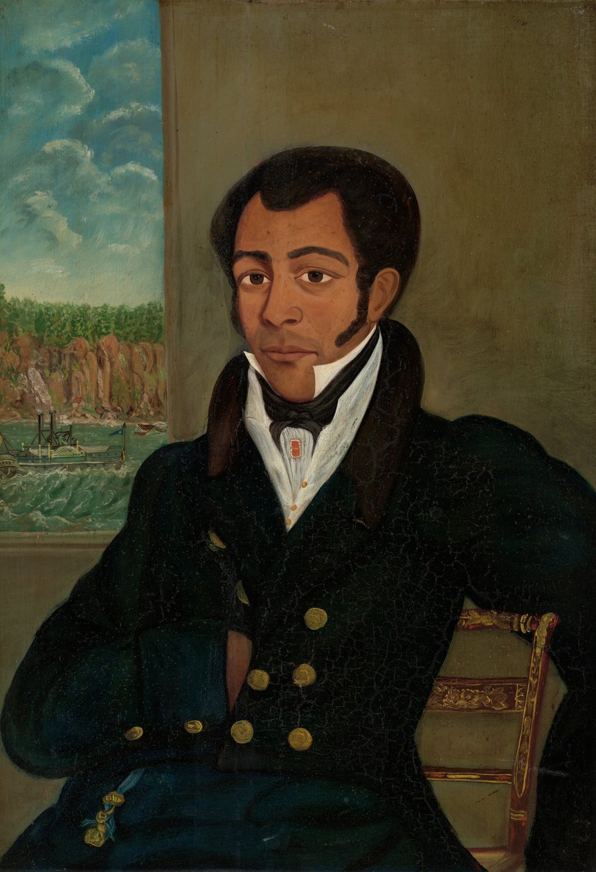 Portret van een Scheepssteward, waarschijnlijk 1829 door Unbekannt