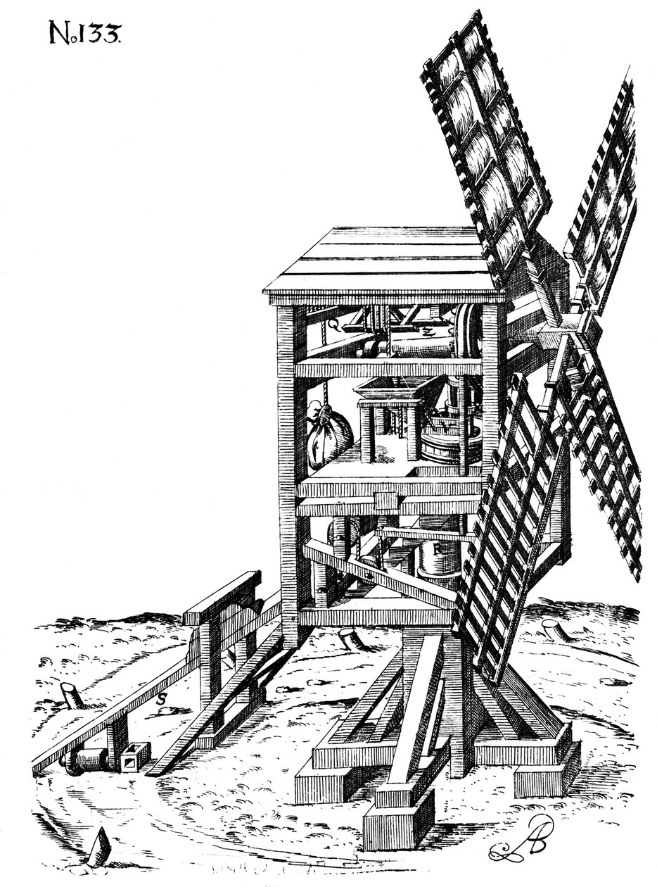 Standerdmolen, 1620 door Unbekannt