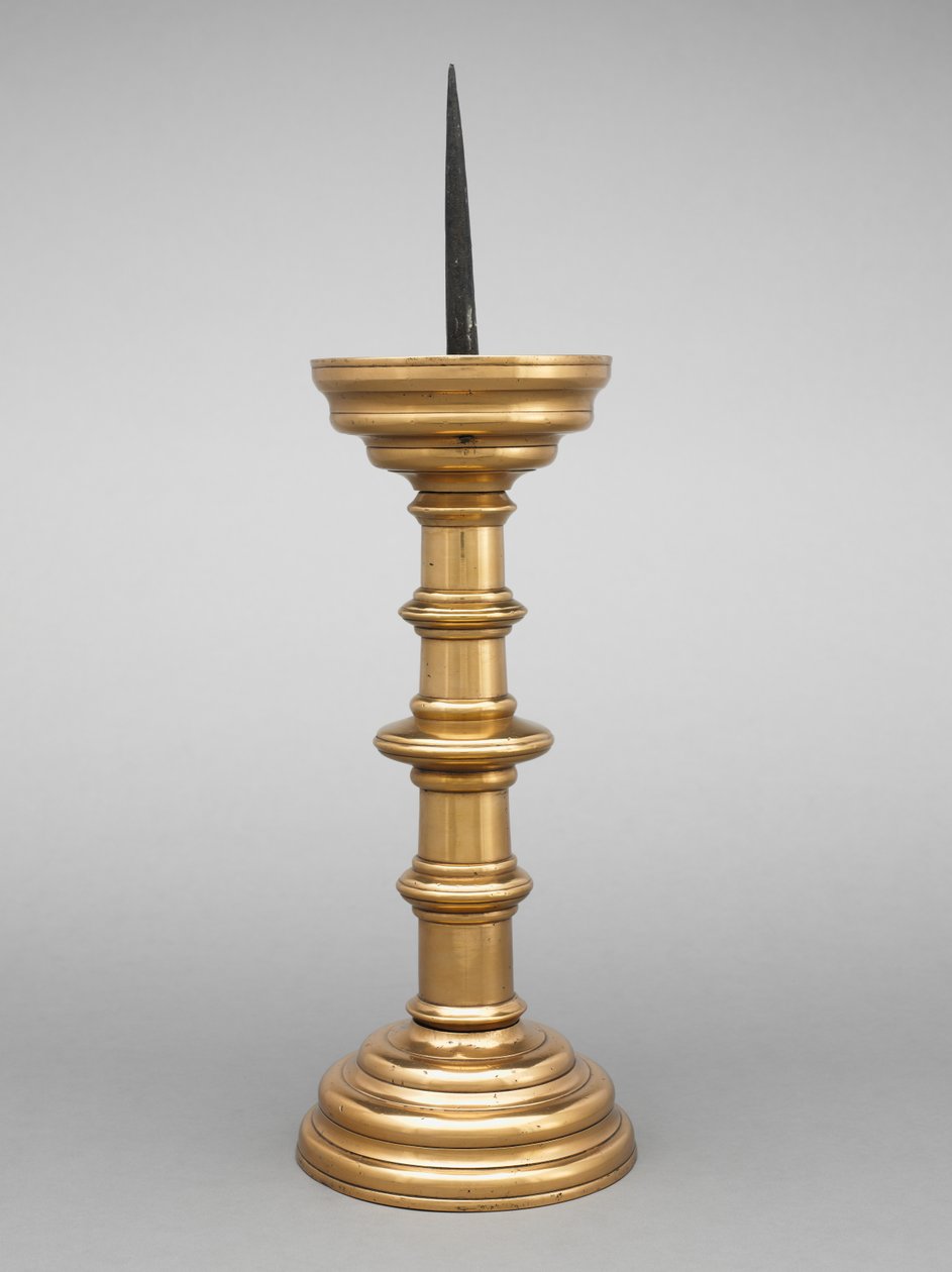 Pricket kandelaar, begin 1500s door Unbekannt