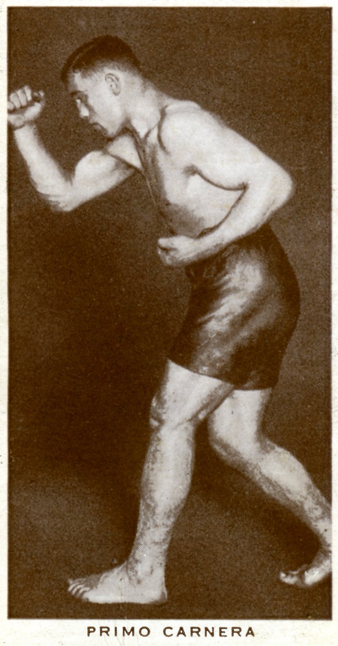 Primo Carnera, Italiaanse bokser, 1938 door Unbekannt