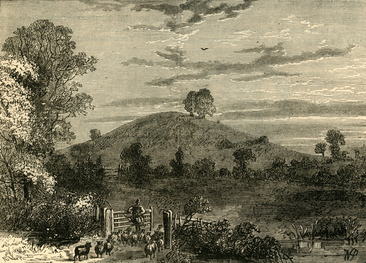 Primrose Hill in 1780 door Unbekannt