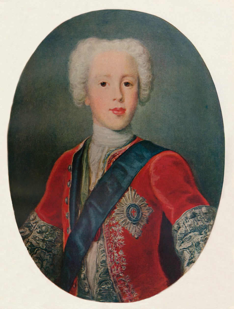 Prins Charles Edward Stuart, ca. 1729, ca. 1927 door Unbekannt