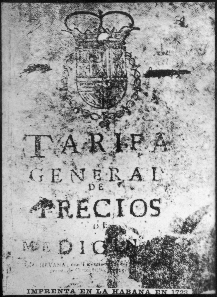 Drukpers in Havana 1723, 1920s door Unbekannt