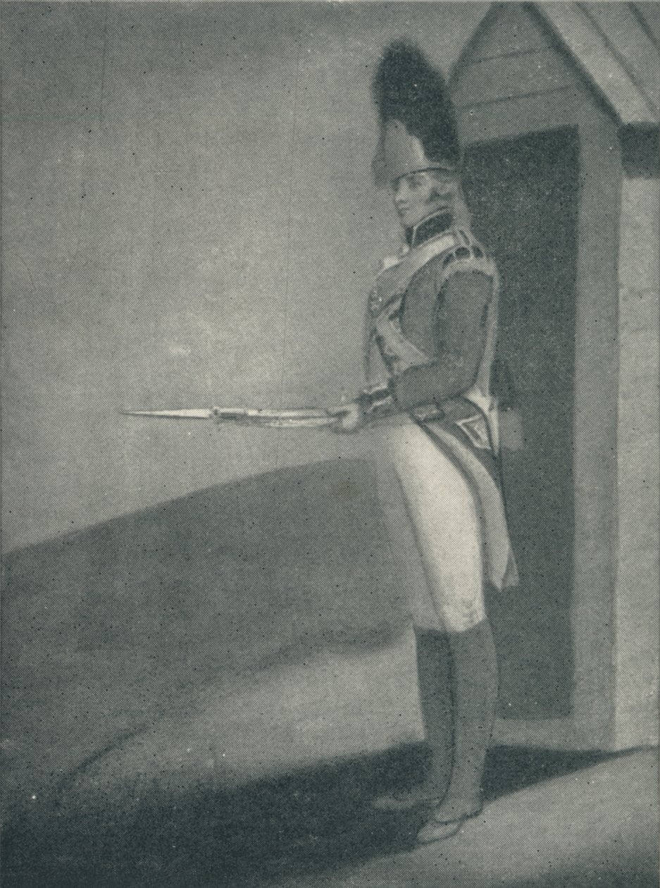 Soldaat, Grenadier Guards 1760, 1760 1909 door Unbekannt
