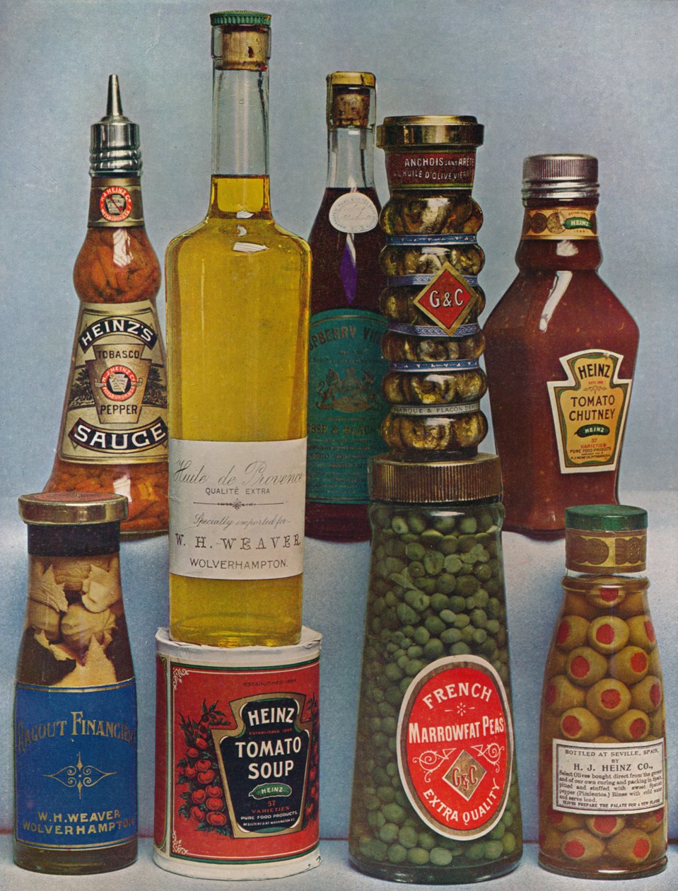 Productlabels, 1909 door Unbekannt