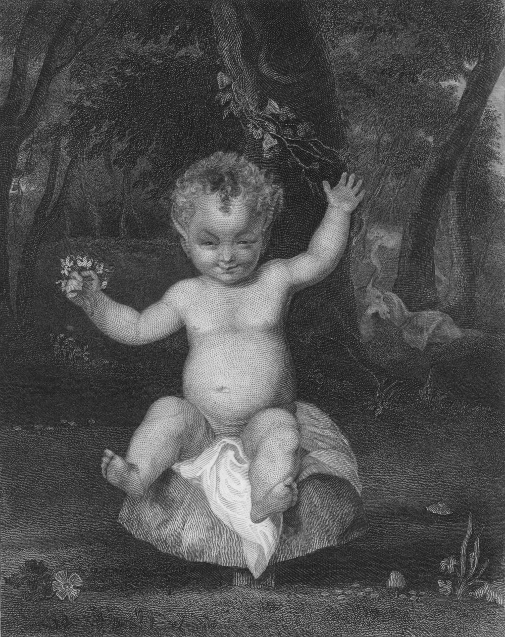 Puck, uit Een Midzomernachtsdroom, c19e eeuw door Unbekannt