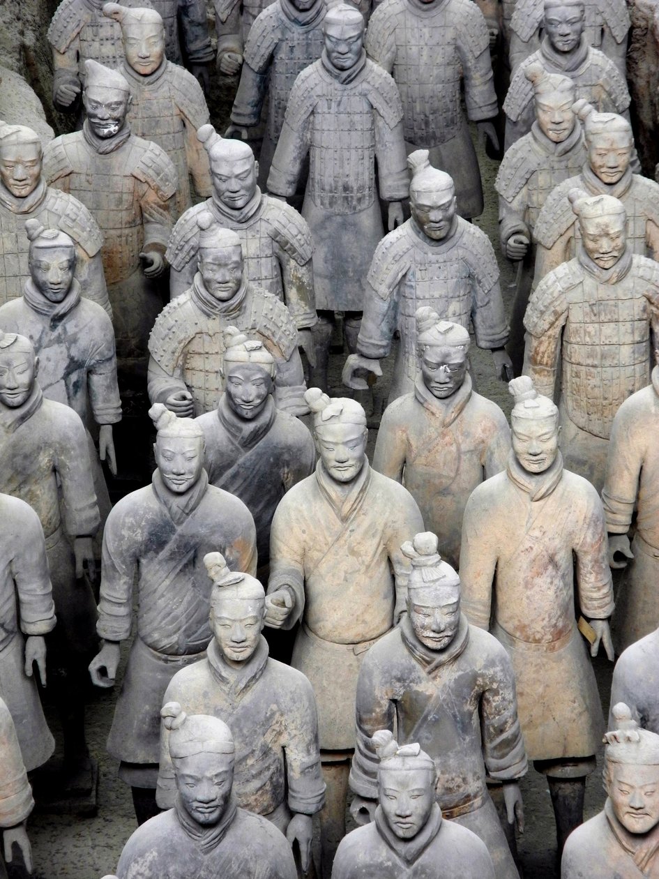 Qin Shi Huang Terracottaleger door Unbekannt