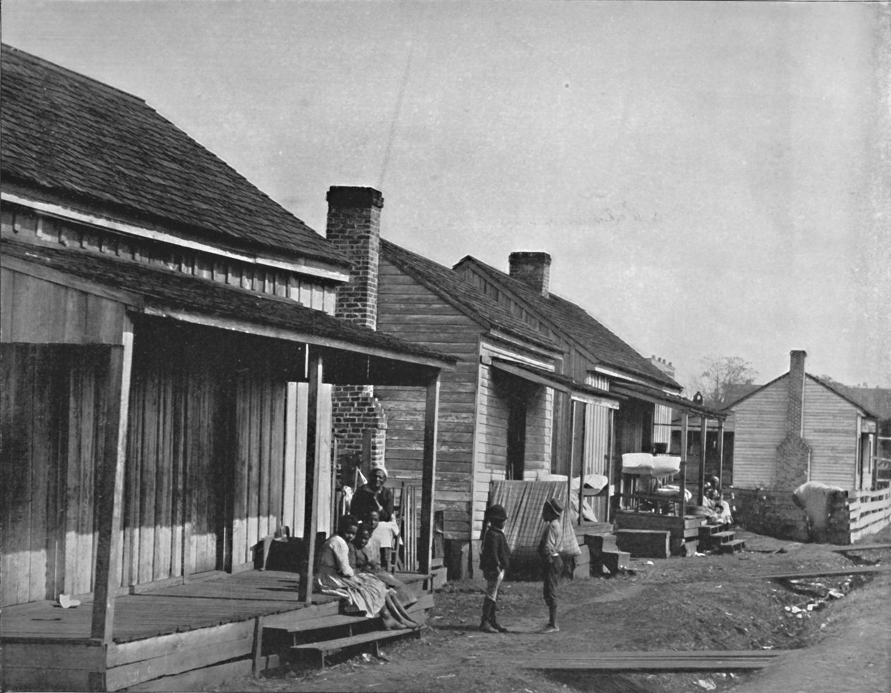 Kwartieren in Thomasville in Georgia, 19e eeuw door Unbekannt