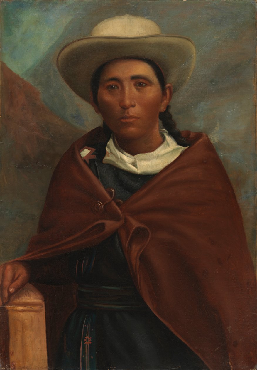 Quechua vrouw, ca. 1890-1892 door Unbekannt