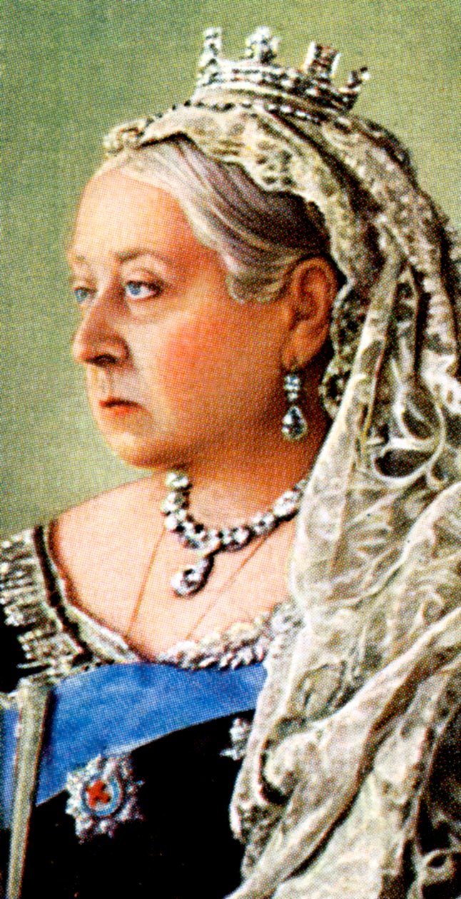 Koningin Victoria, eind 19e eeuw door Unbekannt