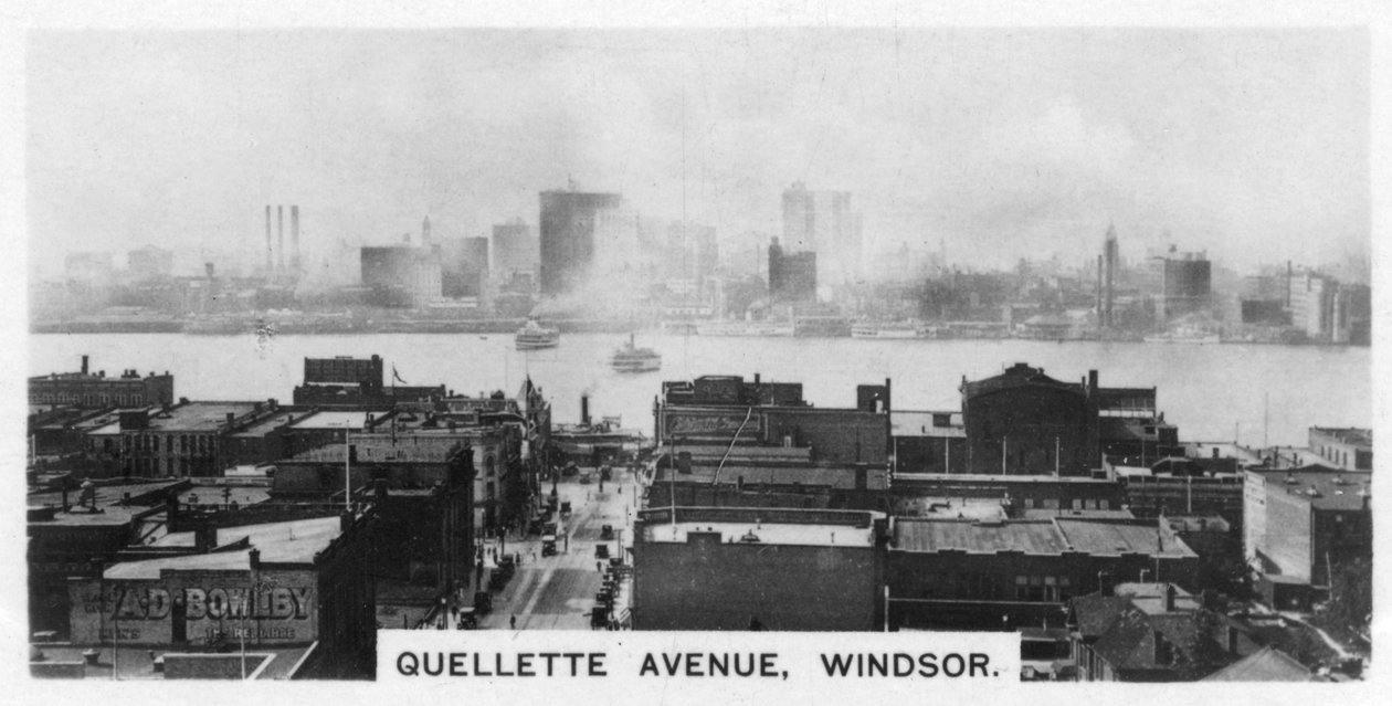 Quellette Avenue, Windsor, Ontario, Canada, ca. 1920s door Unbekannt