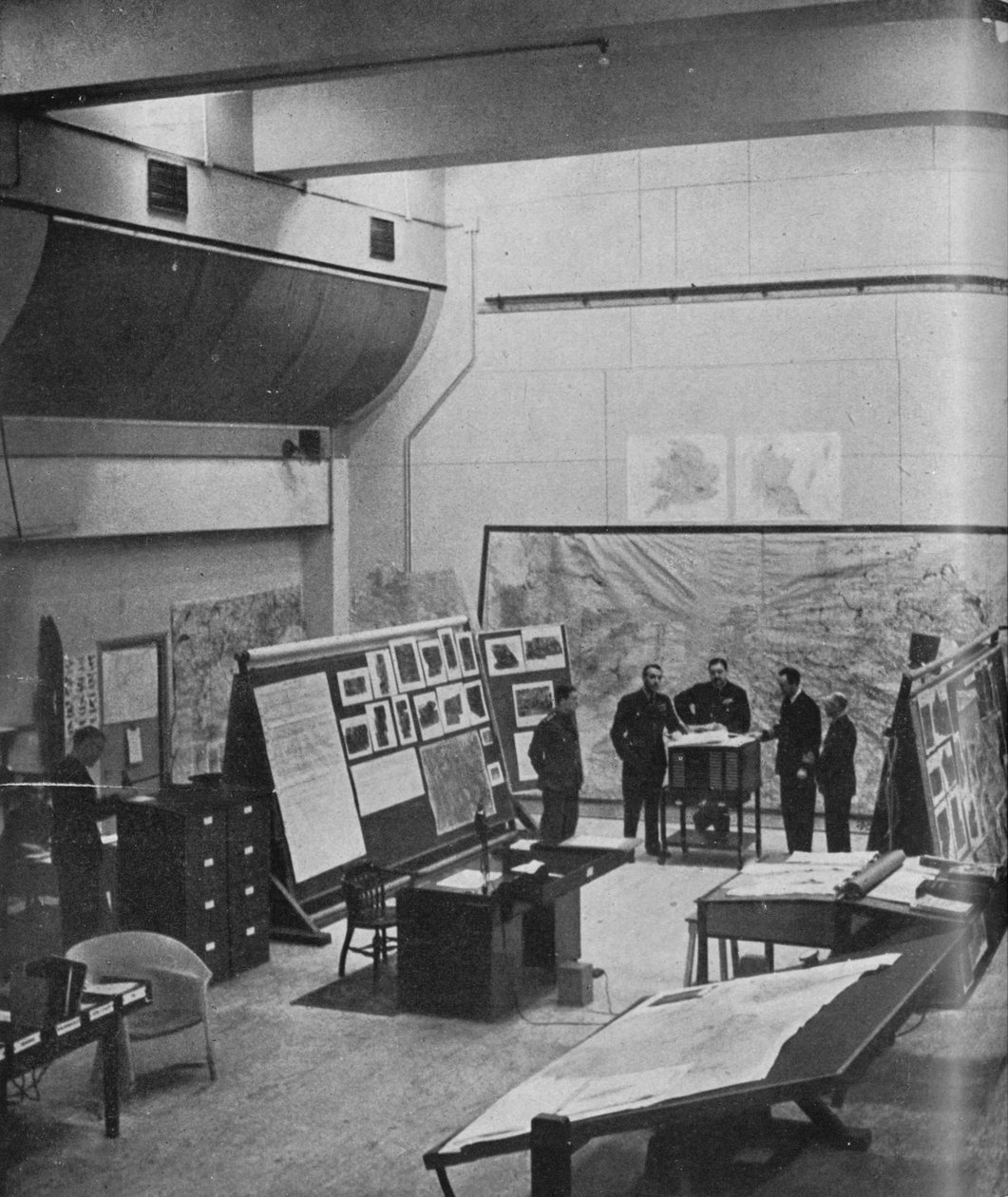 RAF Bomber Command operatiekamer, 1941 door Unbekannt