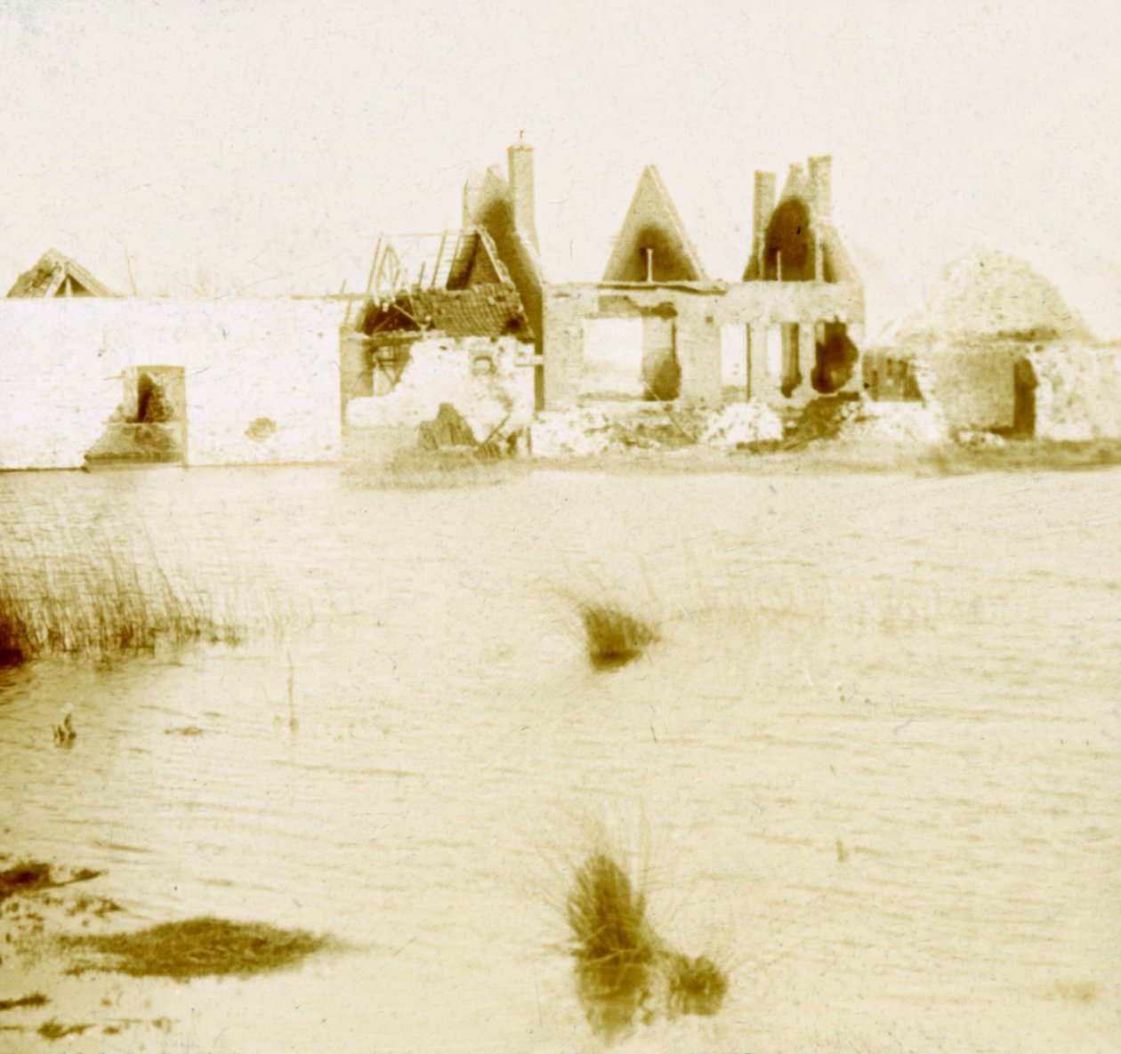 Ramskapelle, België, ca. 1914-1918 door Unbekannt