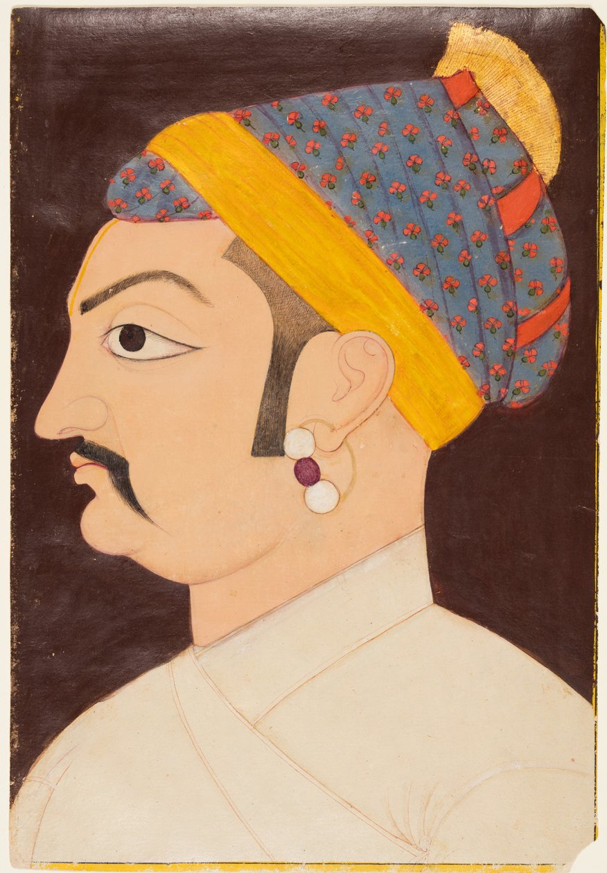 Rao Shiv Singh Chandrawat, ca. 1720 door Unbekannt
