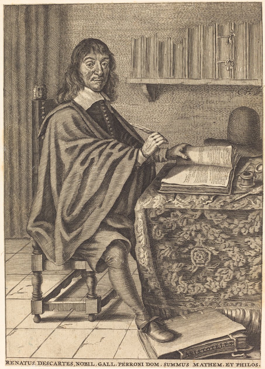 René Descartes door Unbekannt