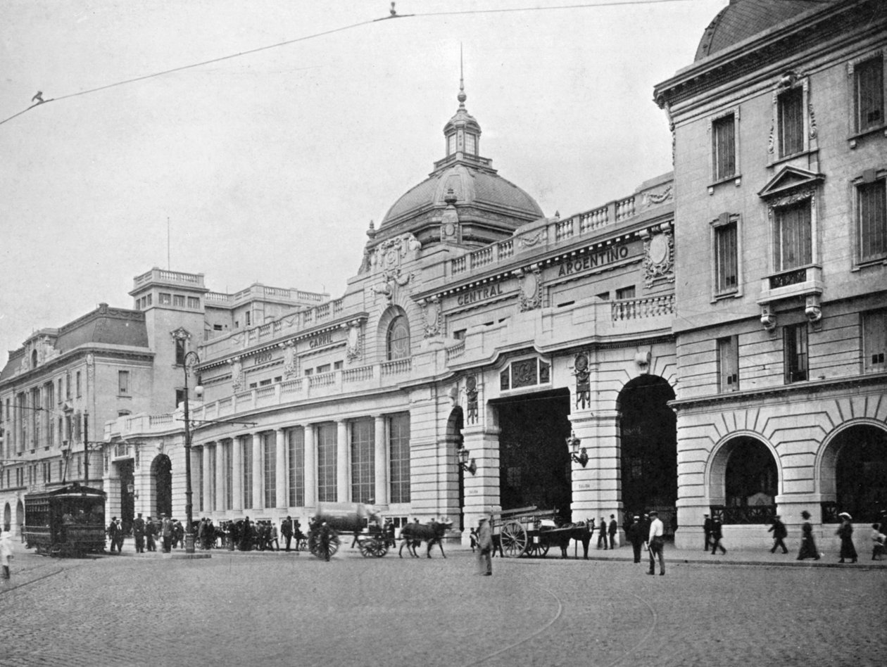 Retiro treinstation, Buenos Aires, Argentinië door Unbekannt