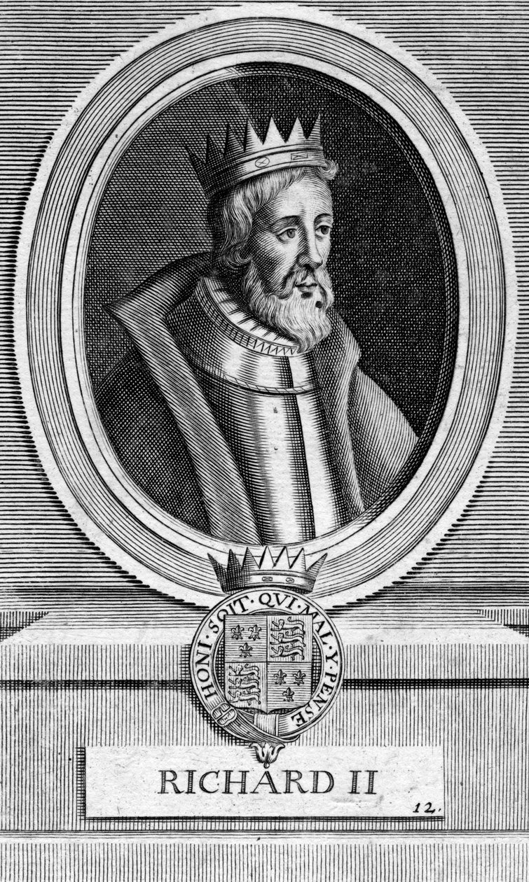 Richard II, koning van Engeland door Unbekannt