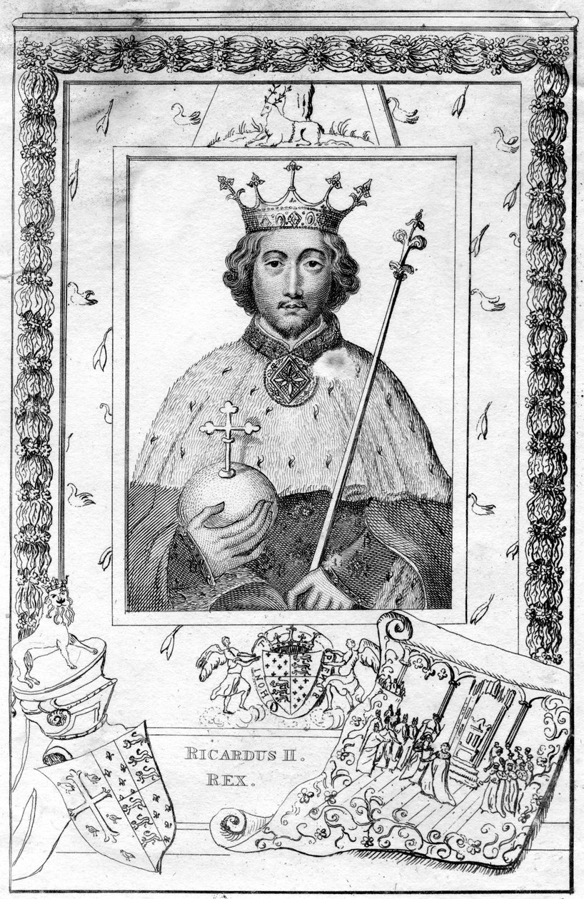 Richard II, Koning van Engeland door Unbekannt