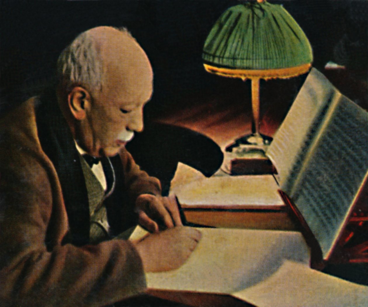 Richard Strauss - Geb. 1864, 1934 door Unbekannt