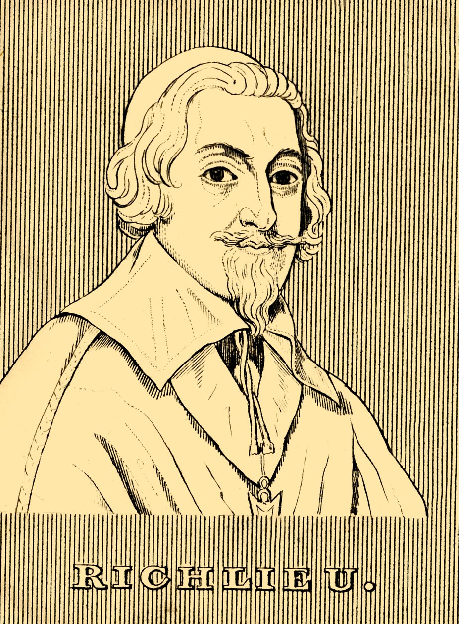 Richelieu, 1585-1642, 1830 door Unbekannt