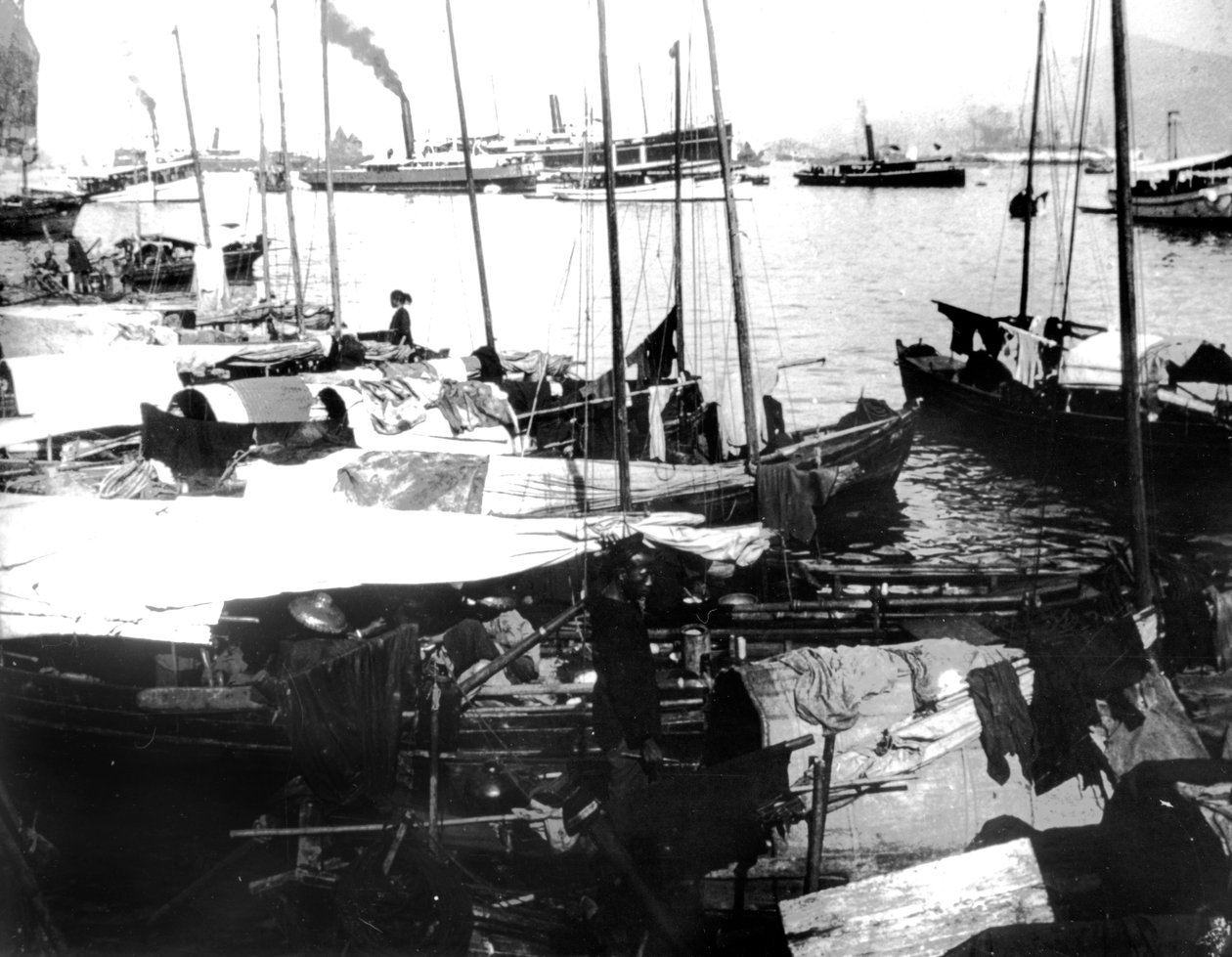 Rivierboten, Saigon door Unbekannt