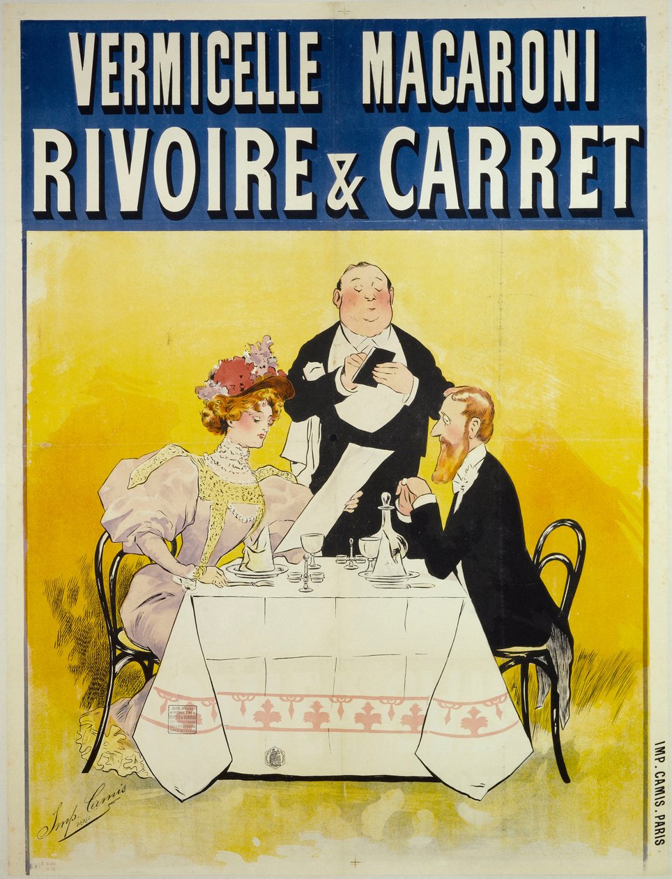 Rivoire & Carret Vermicelle Macaroni, ca. 1895 door Unbekannt