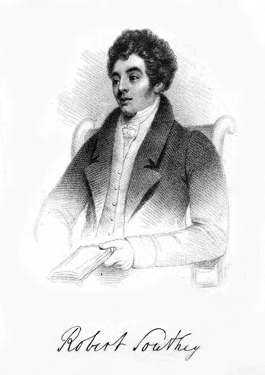 Robert Southey, Engelse dichter, 19e eeuw door Unbekannt