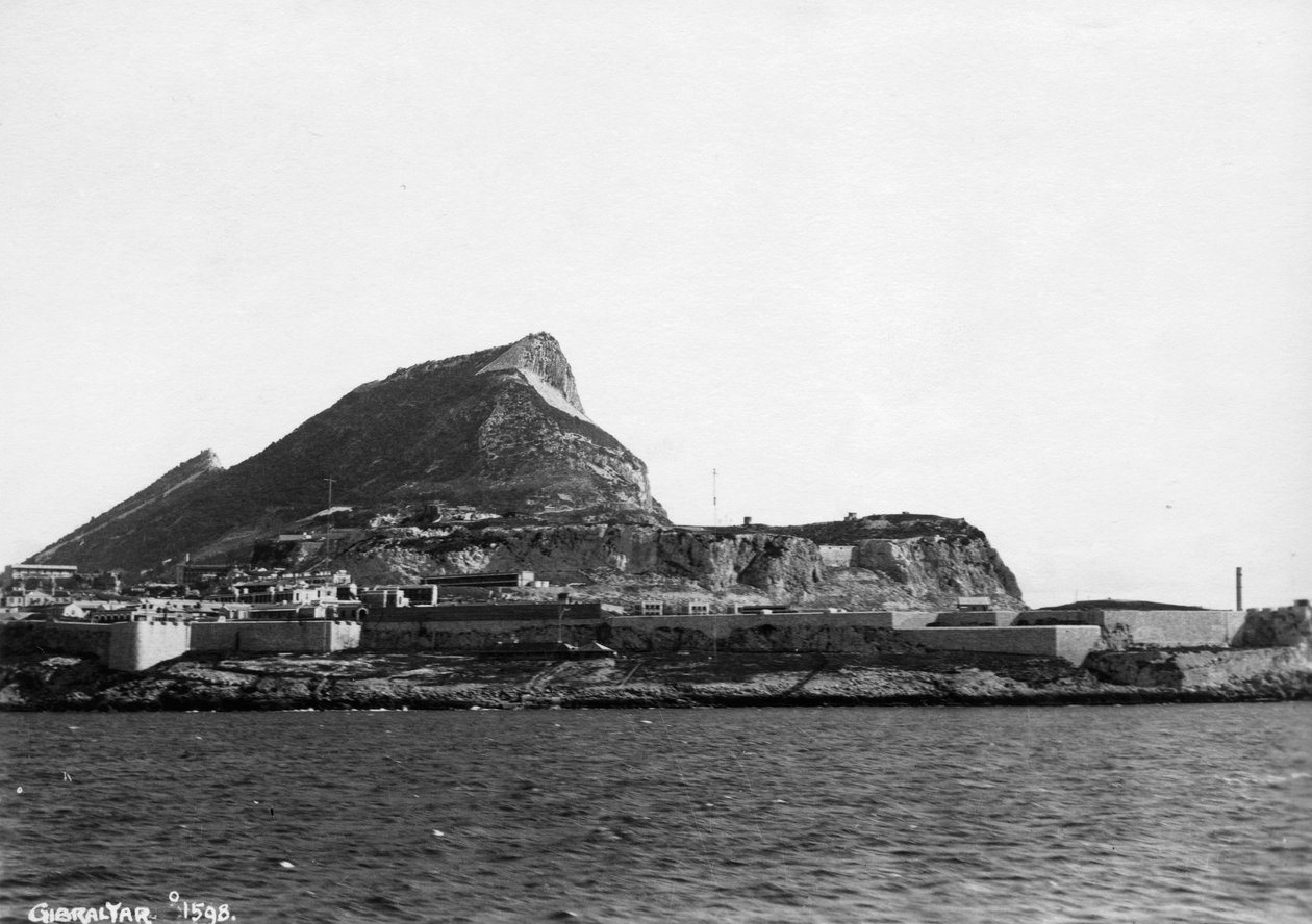 Rots van Gibraltar, ca. 1920s-1930s door Unbekannt