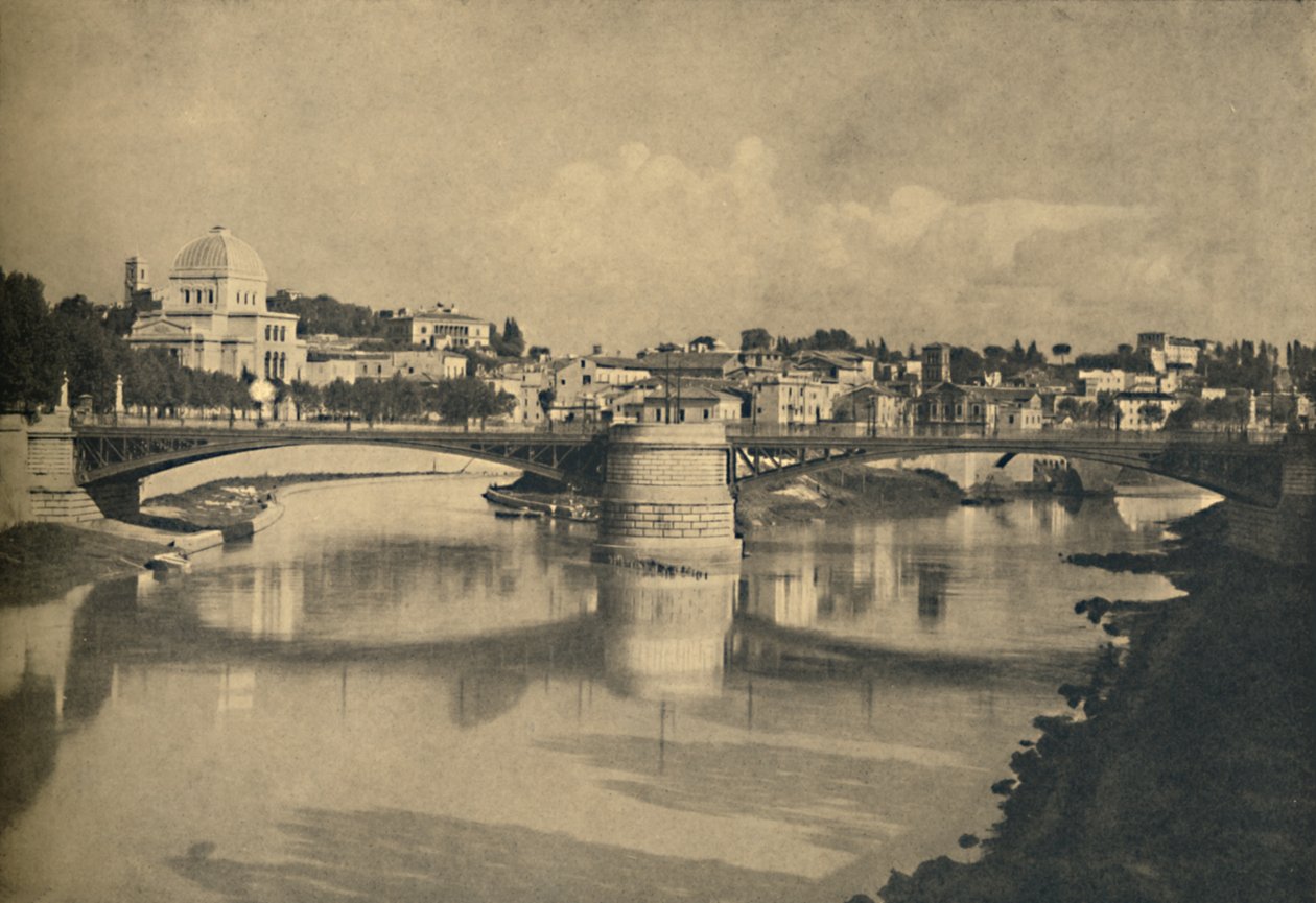 Roma - Ponte Garibaldi, 1910 door Unbekannt