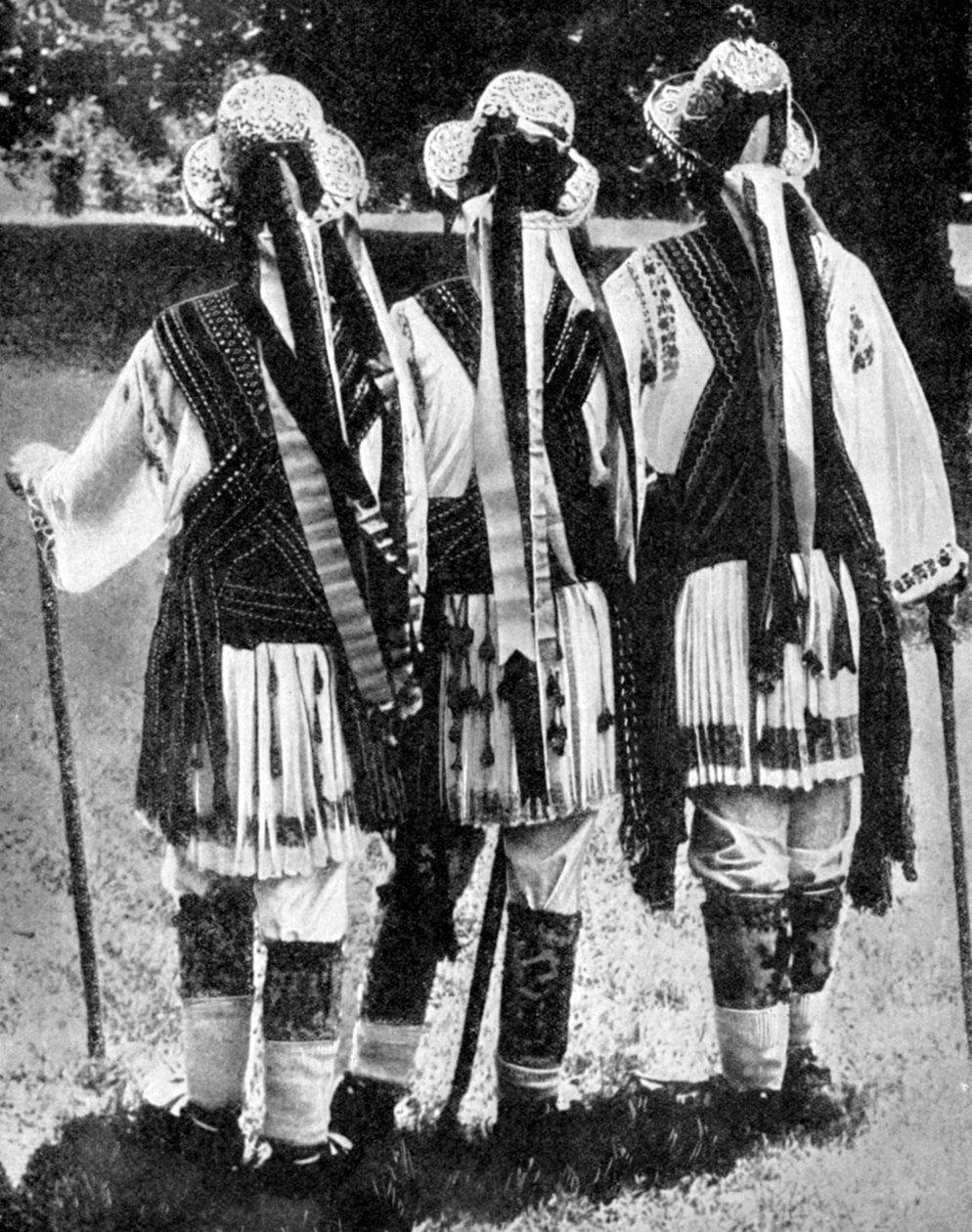 Roemeense dansers, 1936 door Unbekannt