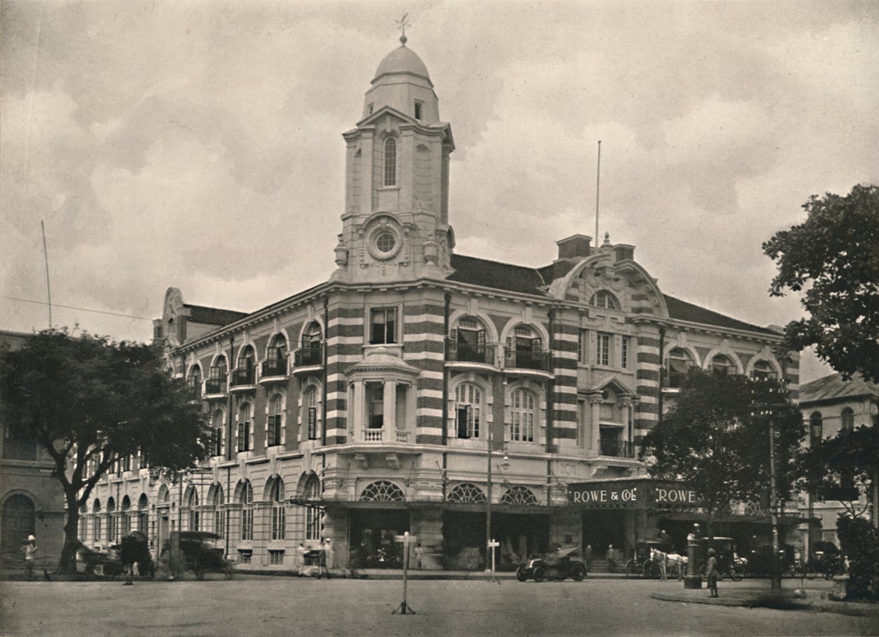 Rowe & Coy., Ltd., Rangoon Gebouwen, 1900 door Unbekannt