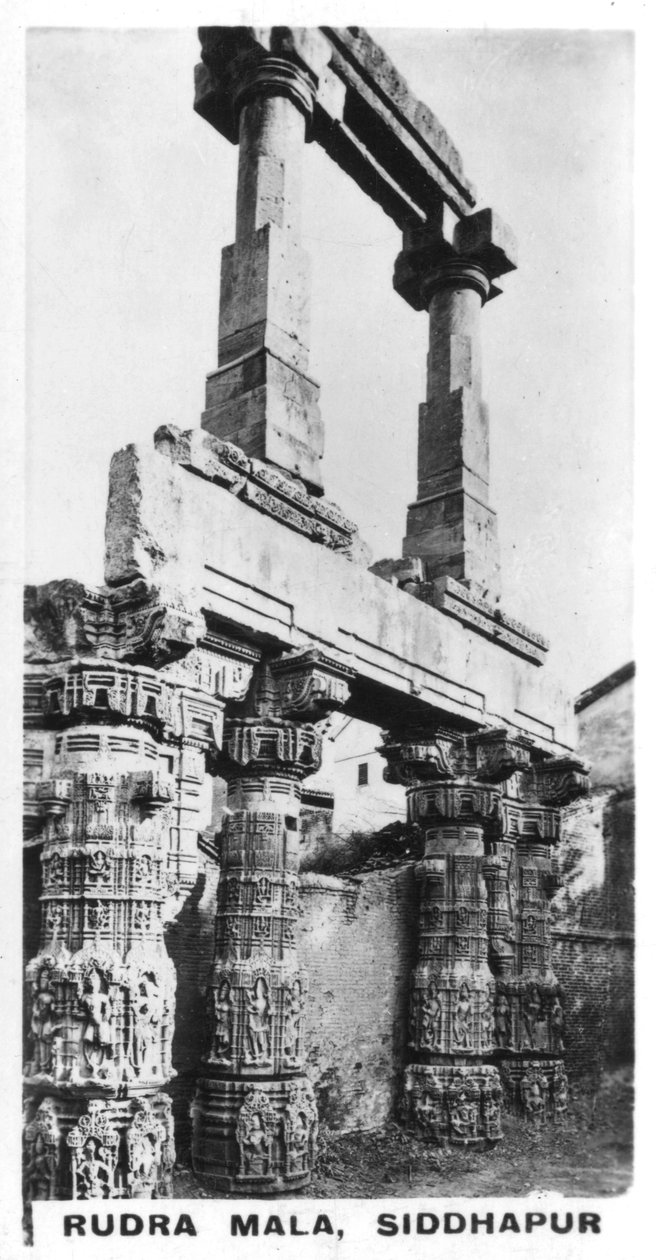 Rudra Mala, Siddhapur, India, ca. 1925 door Unbekannt