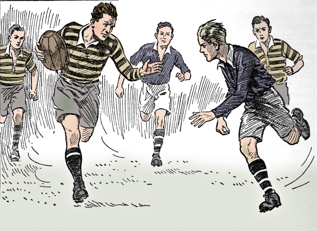 Rugby, 1937 door Unbekannt