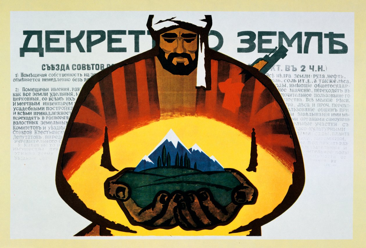 Russische poster door Unbekannt