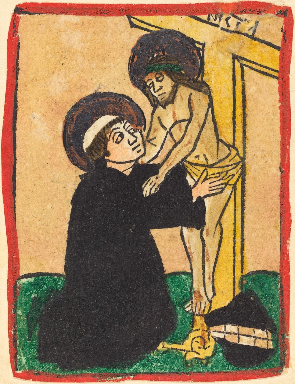 Sint Bernardus van Clairvaux door Unbekannt