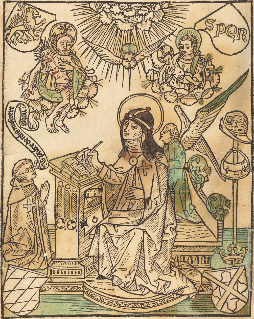 Sint Brigida, ca. 1480 door Unbekannt