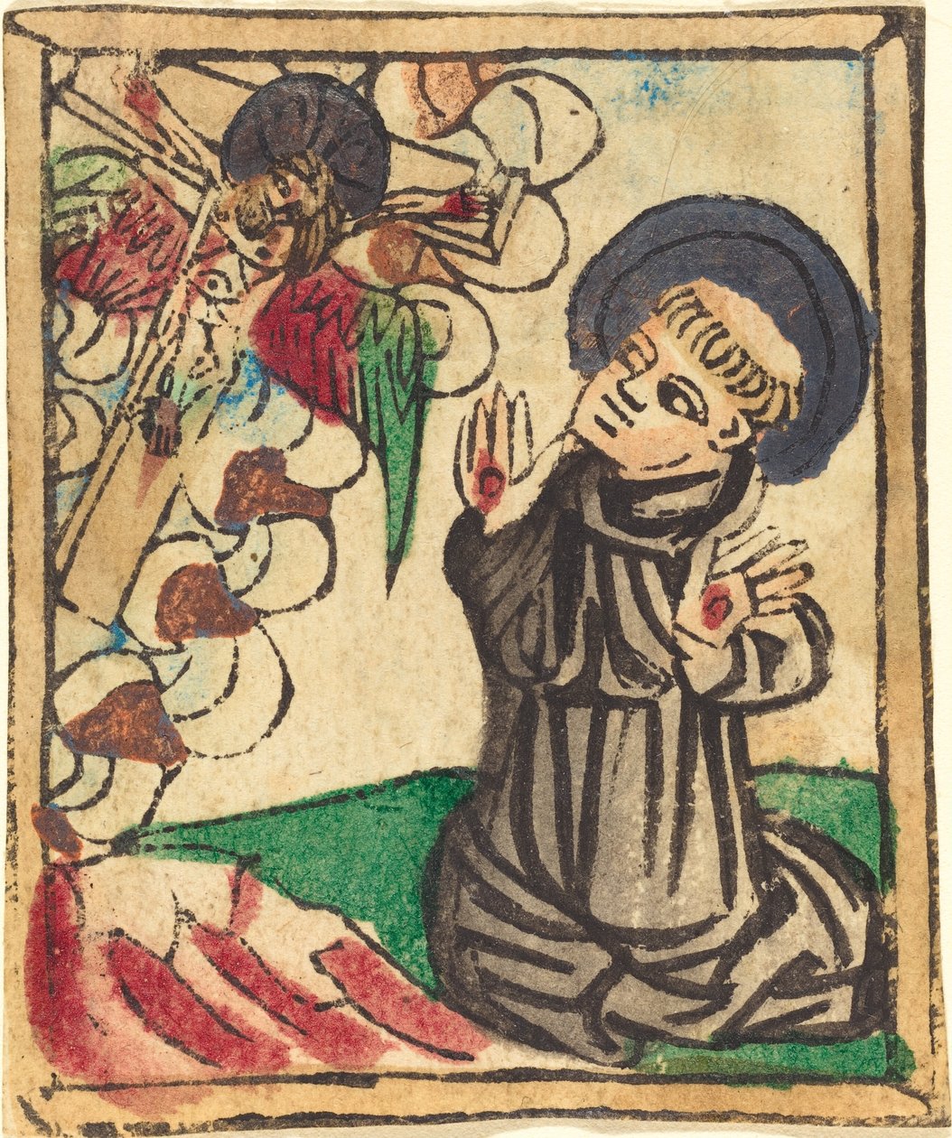 Sint Franciscus van Assisi door Unbekannt