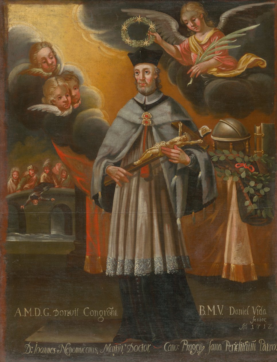 Sint Jan van Nepomuk door Unbekannt