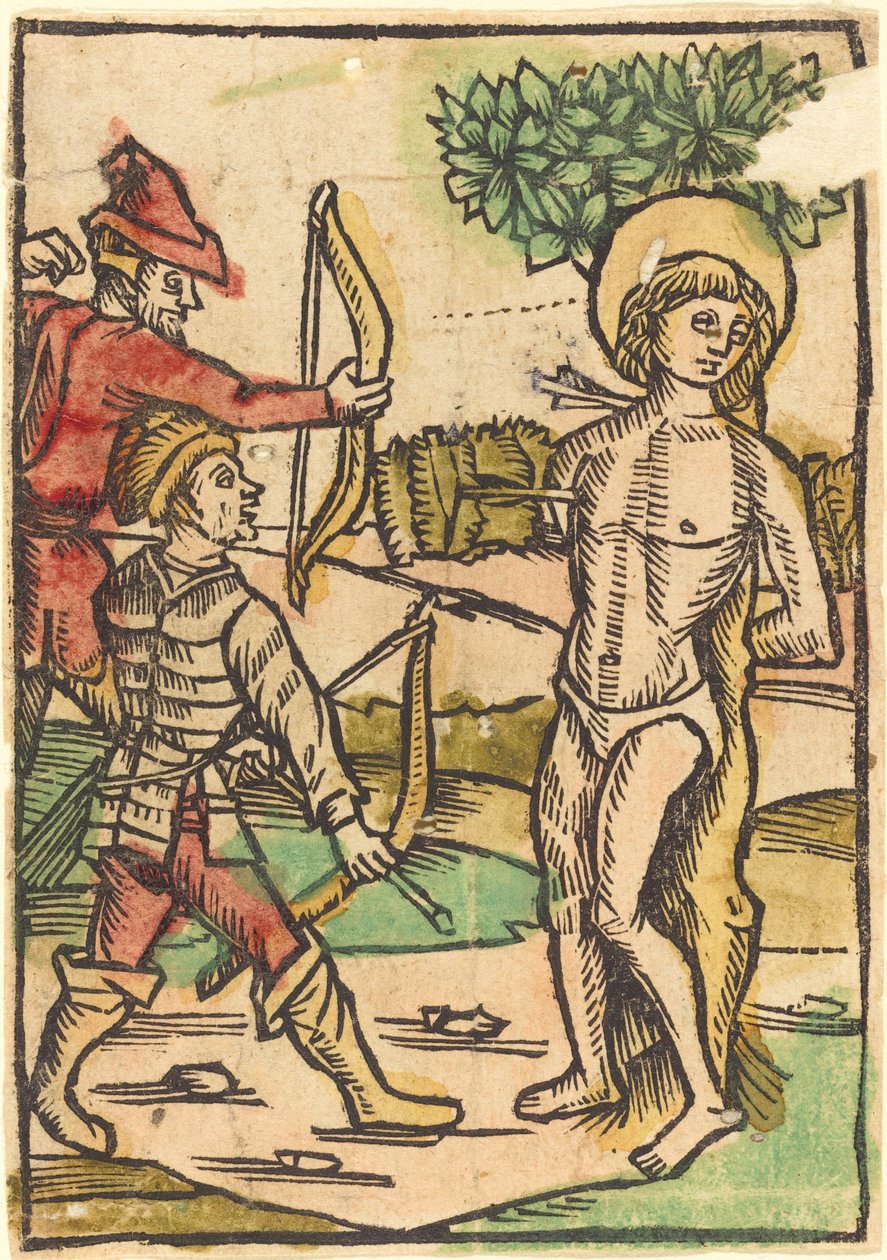Sint Sebastiaan door Unbekannt