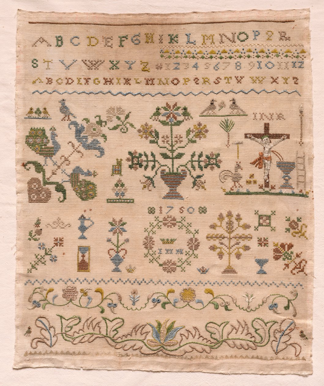 Merklap, 1750 door Unbekannt