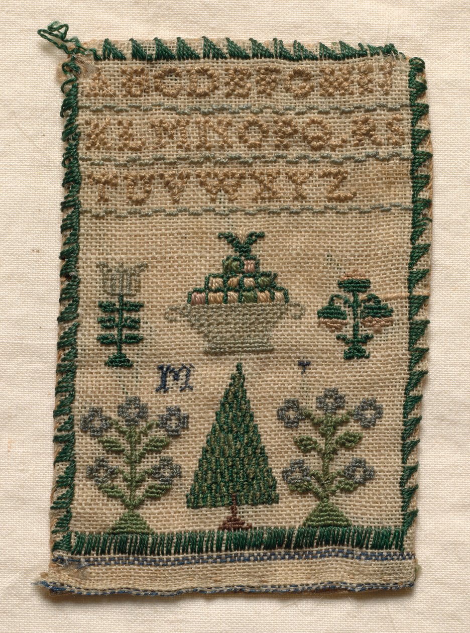 Merklap, 1800s door Unbekannt