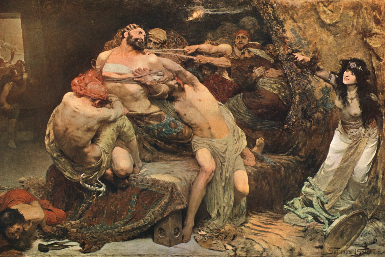 Samson, ca. 1887, ca. 1902 door Unbekannt
