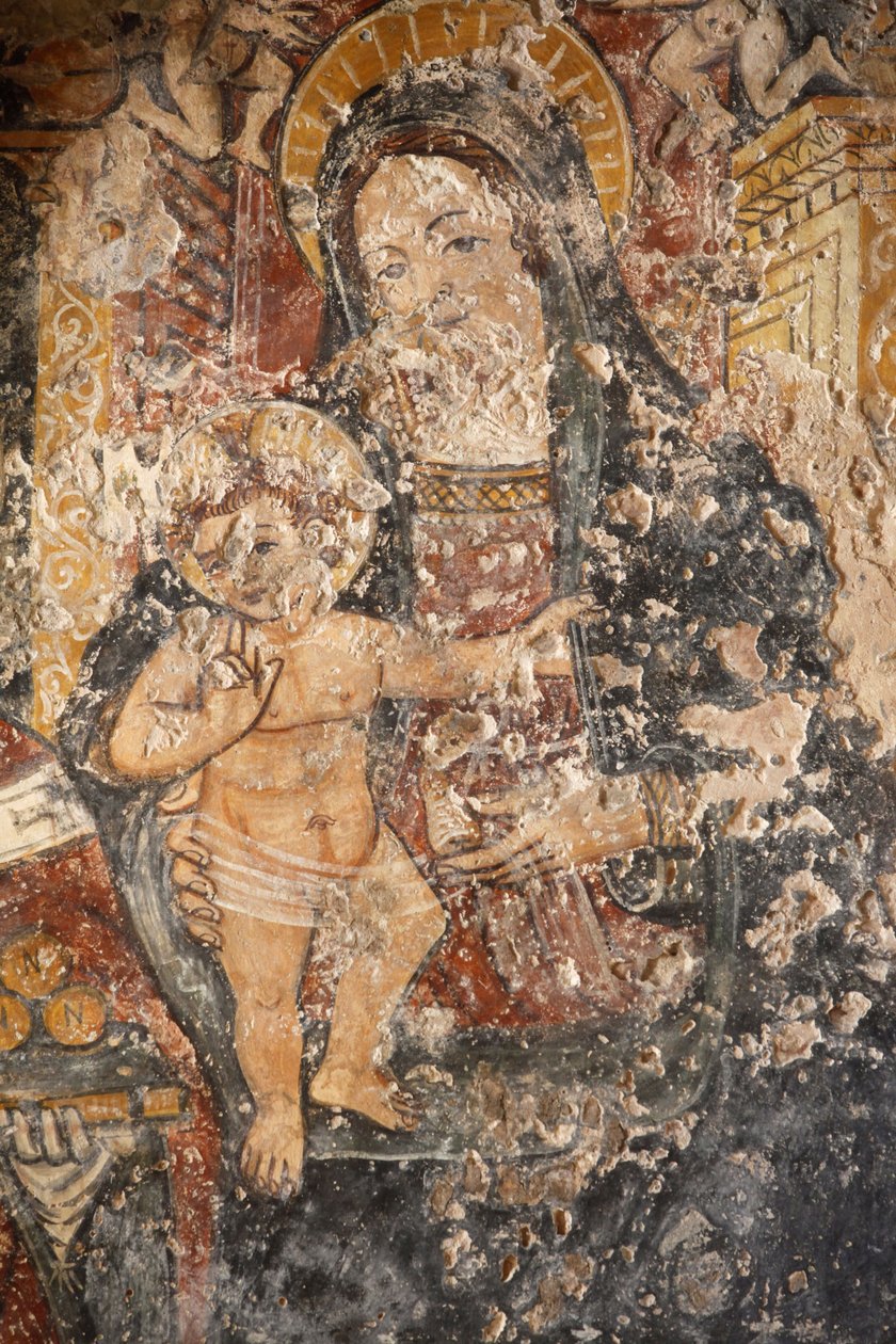 San Pietro Byzantijnse kerk, Otranto, Apulië, Otranto, Italië door Unbekannt