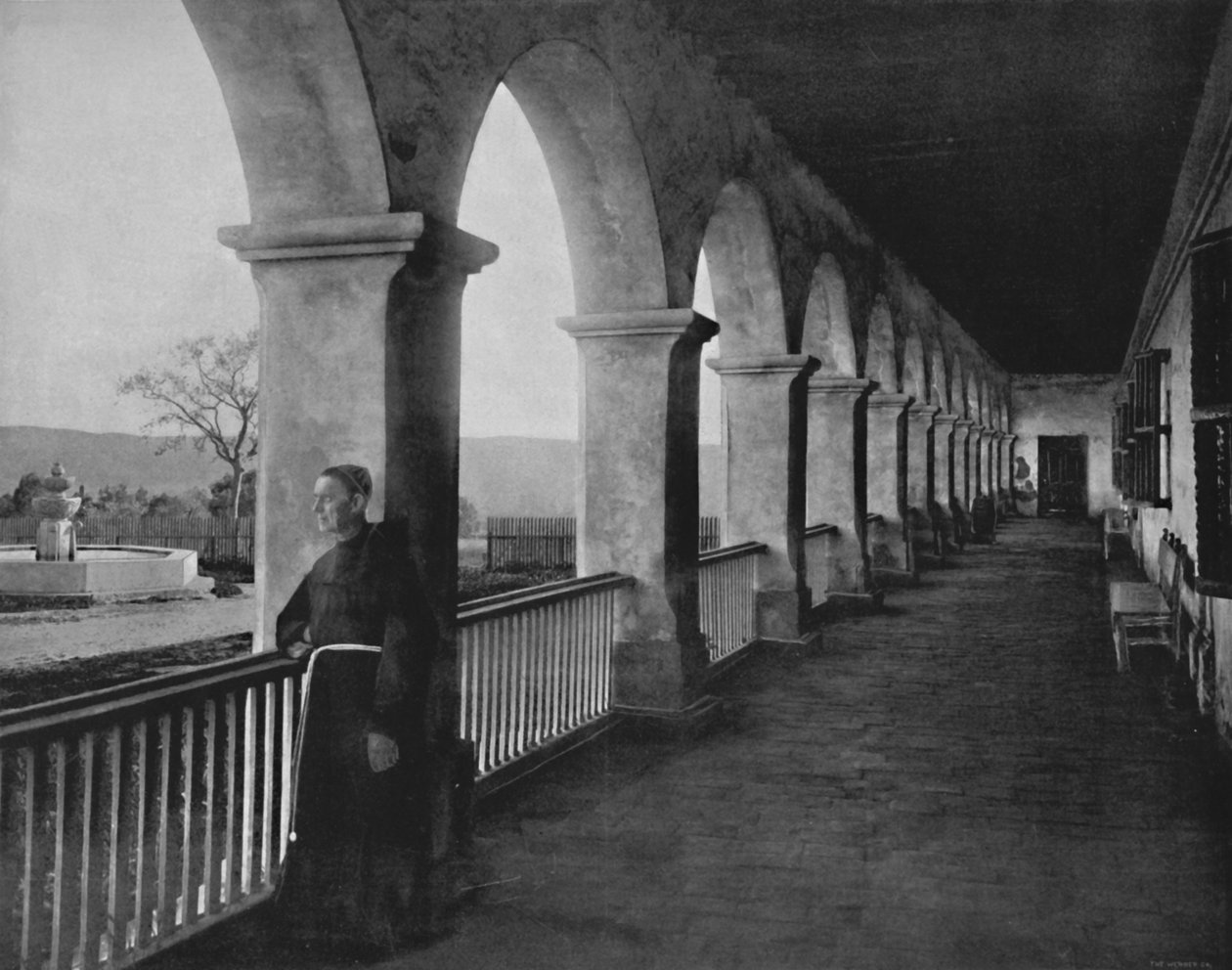 Santa Barbara Missie, 19e eeuw door Unbekannt