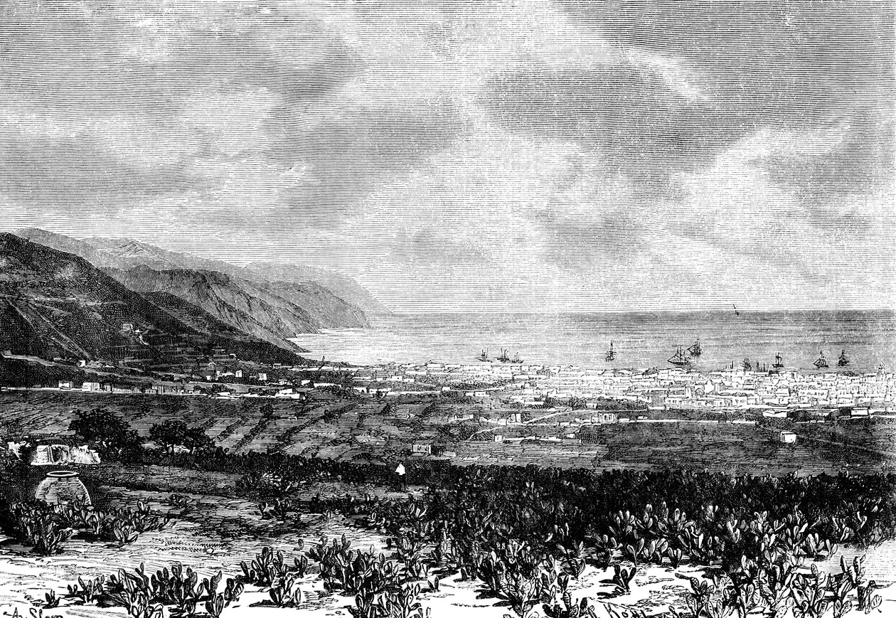 Santa Cruz, Tenerife, Spanje, 1895 door Unbekannt